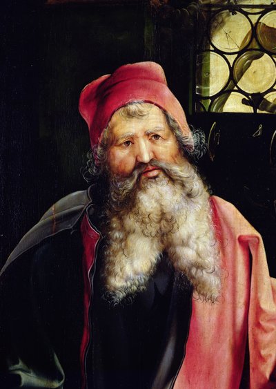 Isenheimer Altar (Detail) von St. Antonius von Matthias Grünewald